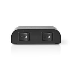 Nedis ASWI2612BK audio switch Black