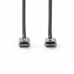 Nedis CVTB34000GY10 HDMI cable 1 m HDMI Type A (Standard) Grey