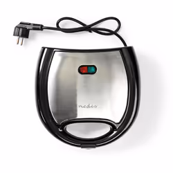 Nedis KAWP200BK waffle iron 2 waffle(s) 750 W Black, Silver - Additional view 5