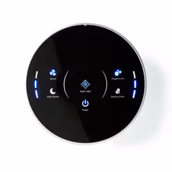 Nedis AIPU100CWT air purifier 20 m² 50 dB 35 W Black, White - Additional view 4