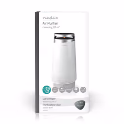 Nedis AIPU100CWT air purifier 20 m² 50 dB 35 W Black, White - Additional view 5
