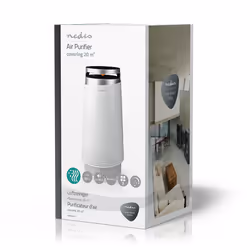 Nedis AIPU100CWT air purifier 20 m² 50 dB 35 W Black, White - Additional view 6