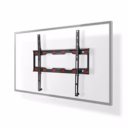 Nedis TVWM4030BK, 58.4 cm (23"), 139.7 cm (55"), 75 x 75 mm, 400 x 400 mm, Steel, Black
