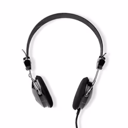 Nedis HPWD1104BK, Wired, Calls/Music, 116 g, Headset, Black