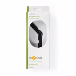 Nedis 3.5mm, Omni-Directional, 2200 Ohm, Wired, Plastic, Black, 1.80 m cable - Additional view 3