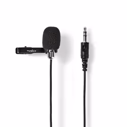 Nedis MICCJ105BK microphone Black, Chrome Clip-on microphone - Additional view 3