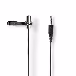 Nedis MICCJ105BK microphone Black, Chrome Clip-on microphone - Additional view 4