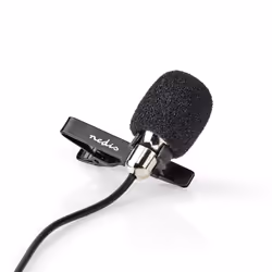 Nedis MICCJ105BK microphone Black, Chrome Clip-on microphone - Additional view 8