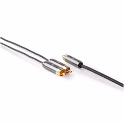 Nedis CATB24000GY30 audio cable 3 m RCA 2 x RCA Grey - Additional view 4