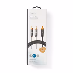 Nedis CATB24000GY30 audio cable 3 m RCA 2 x RCA Grey - Additional view 6