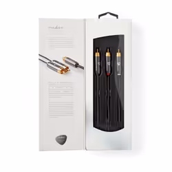 Nedis CATB24000GY30 audio cable 3 m RCA 2 x RCA Grey - Additional view 7