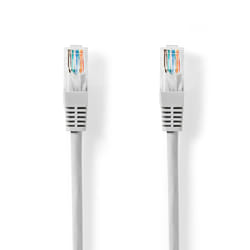 Nedis CCGT85100GY05 networking cable Grey 0.5 m Cat5e U/UTP (UTP)