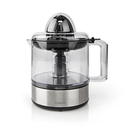 Nedis KAJC110CBK electric citrus press 0.8 L 30 W Black, Silver