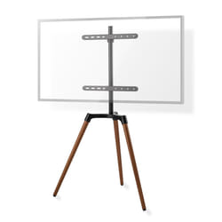 Nedis TVSM7060BK TV mount/stand 165.1 cm (65") Black, Brown