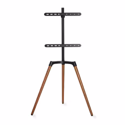 Nedis TVSM7060BK TV mount/stand 165.1 cm (65") Black, Brown