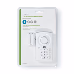 Nedis Battery Powered, 3x AAA/LR03, 85 dB, White - Additional view 6