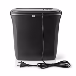 Nedis PASH120BKA4 paper shredder Strip shredding 22 cm Black