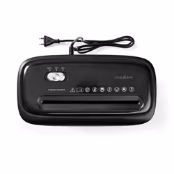 Nedis PASH120BKA4 paper shredder Strip shredding 22 cm Black - Additional view 5