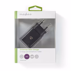 Nedis WCHAU242ABK mobile device charger Universal Black AC Indoor - Additional view 6