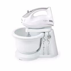 Nedis KAHM110CWT mixer Hand mixer 200 W Grey, White - Additional view 4