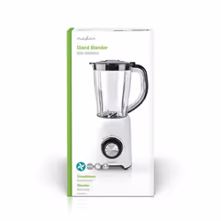 Nedis KABL300CWT blender 1.5 L Tabletop blender 800 W Black, White - Additional view 7