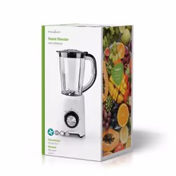 Nedis KABL300CWT blender 1.5 L Tabletop blender 800 W Black, White - Additional view 8