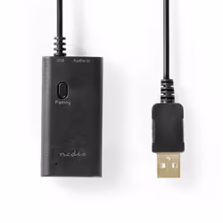 Nedis BTTR050BK wireless audio transmitter AUX + USB 10 m Black - Additional view 3
