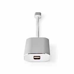 Nedis CCTB64580AL02 video cable adapter 0.2 m USB Type-C Mini DisplayPort Silver - Additional view 3
