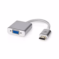 Nedis CCTB34900AL02 video cable adapter 0.2 m HDMI Type A (Standard) VGA (D-Sub) Silver - Additional view 3