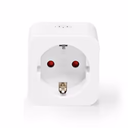 Nedis WIFIP121EWT smart plug 3680 W Home, Office White