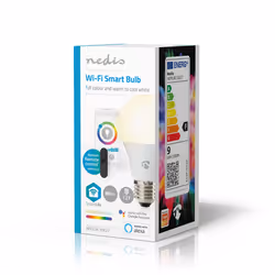 Nedis WIFILRC10E27 LED bulb Blue, Green, Red 9 W E27 F - Additional view 4