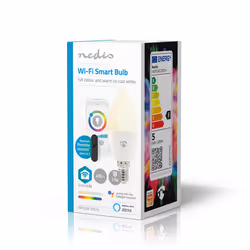 Nedis WIFILRC10E14 LED bulb Blue, Green, Red, White 4.9 W E27 F - Additional view 4