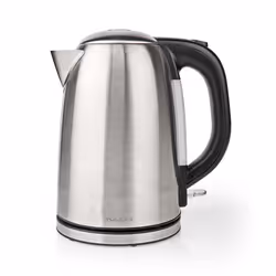 Nedis KAWK350EAL electric kettle 1.7 L 2200 W Black, Silver