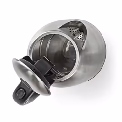 Nedis KAWK350EAL electric kettle 1.7 L 2200 W Black, Silver - Additional view 7