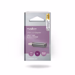 Nedis CCBW60911AT cable gender changer USB-C USB Micro-B Anthracite - Additional view 7