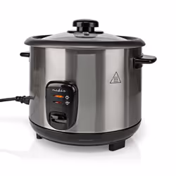 Nedis KARC115AL, Silver, 1.5 L, 1 m, Acrylonitrile butadiene styrene (ABS), Stainless steel, 500 W, Type F (CEE 7/4)