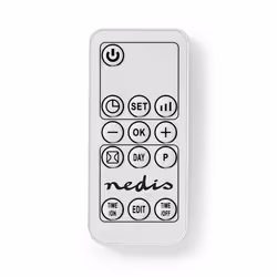 Nedis 2000 W, Adjustable thermostat, 2 Heat Modes, IP22, Remote control, White - Additional view 5