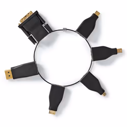 Nedis CCGB34999BK cable gender changer DVI HDMI Black - Additional view 7