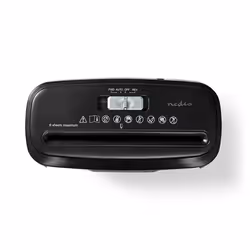 Nedis PASH112BKA4 paper shredder Strip shredding 22 cm Black - Additional view 5