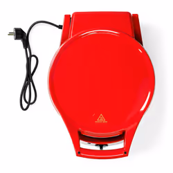 Nedis FCPM100FRD pizza maker/oven 1 pizza(s) 1800 W Black, Red - Additional view 7