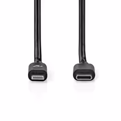 Nedis CCGP39650BK20 lightning cable 2 m Black - Additional view 2