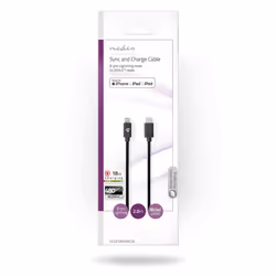 Nedis CCGP39650BK20 lightning cable 2 m Black - Additional view 4