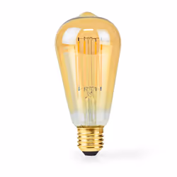 Nedis LBDE27ST64GD1 LED bulb Extra warm light, Warm white 2100 K 4.9 W E27 F - Additional view 2