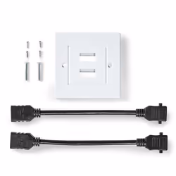 Nedis CVGP34955WT outlet box Black - Additional view 5