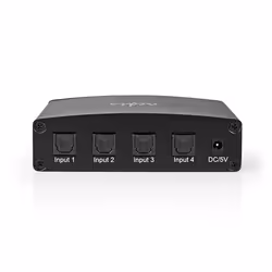 Nedis ASWI2514BK audio switch Black - Additional view 4