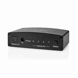 Nedis ASWI2514BK audio switch Black - Additional view 5