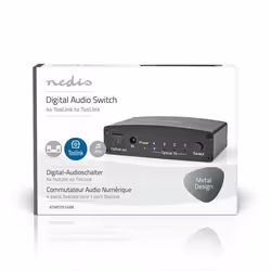 Nedis ASWI2514BK audio switch Black - Additional view 7