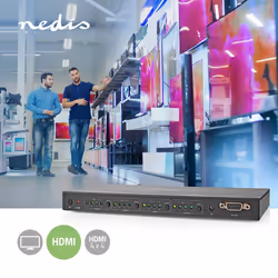 Nedis VMAT3494AT AV extender AV transmitter & transceiver Black