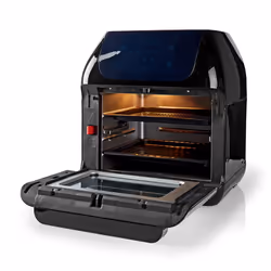 Nedis KAAFO300EBK fryer Single 12 L Stand-alone 1500 W Hot air fryer Black - Additional view 7