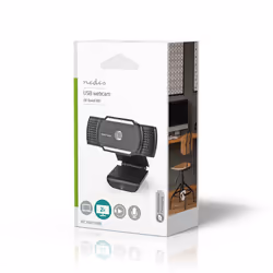 Nedis WCAM110BK webcam 5 MP 2592 x 1944 pixels USB 2.0 Black - Additional view 8